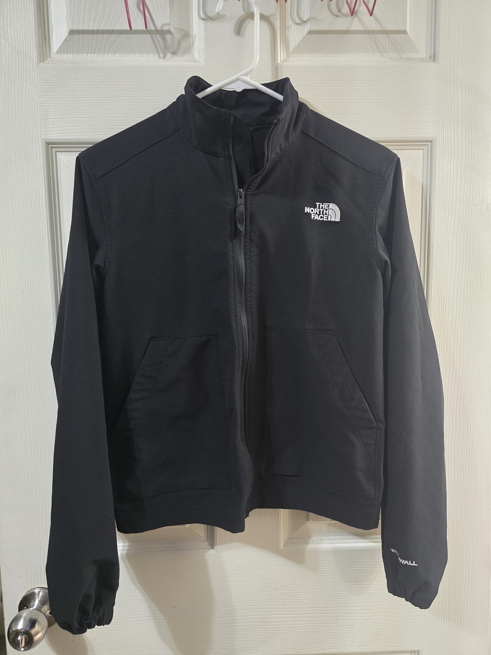 The North Face Black Cropped Lightweight Softshell Jacket